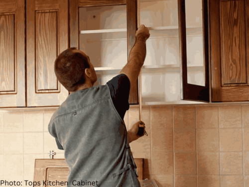 install kitchen cabinets