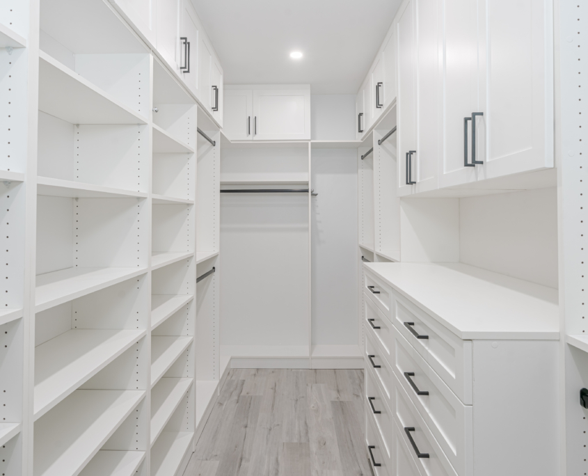 Long Beach Walk-in Closet Build